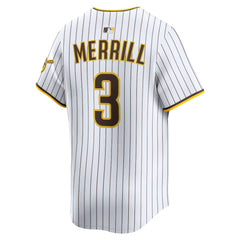 MLB Jackson Merrill San Diego Padres Nike Home Limited Player Jersey