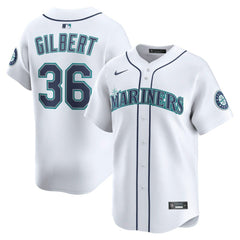 MLB Logan Gilbert Seattle Mariners Nike Home Limited Player Jersey