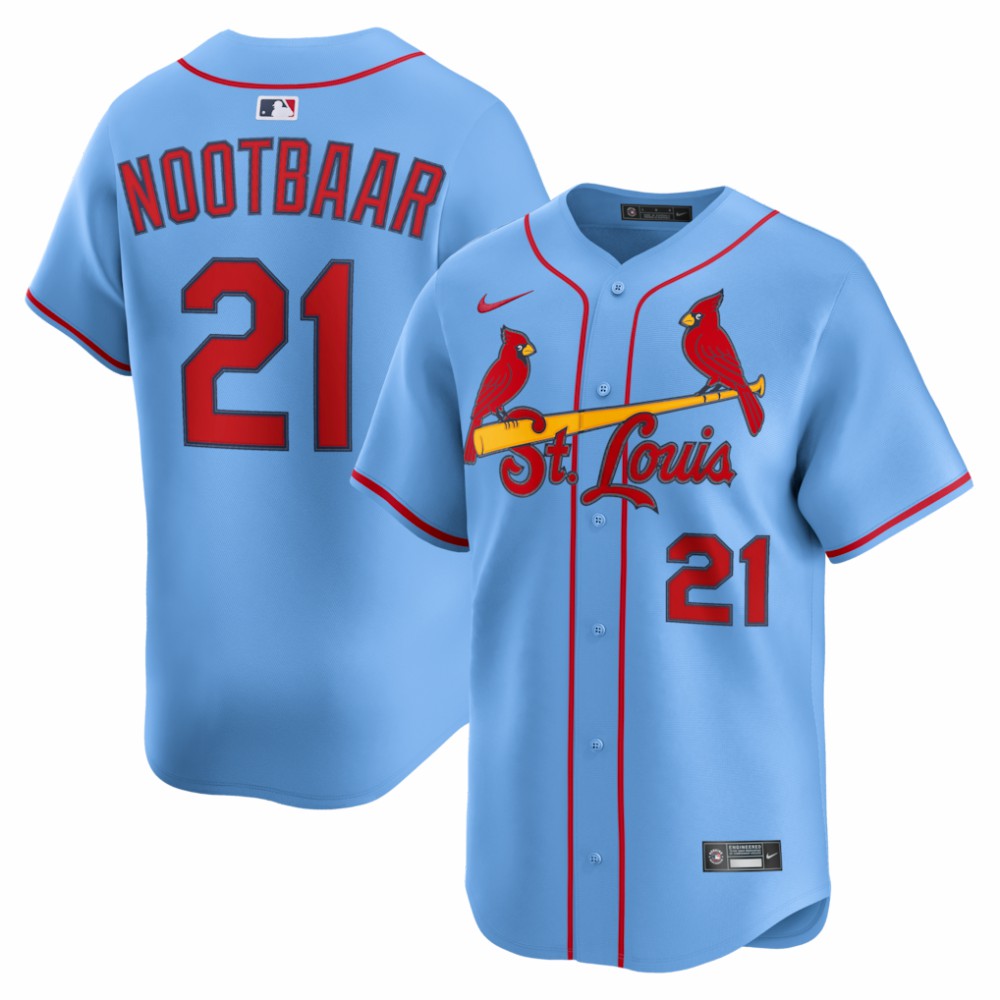 MLB Lars Nootbaar St. Louis Cardinals Nike Alternate Limited Jersey