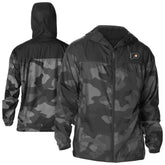 NHL Black Philadelphia Flyers Columbia Camo Flash Challenger Omni-Shade Full-Zip Hoodie Windbreaker