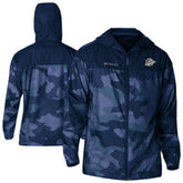 NHL Navy Vancouver Canucks Columbia Camo Flash Challenger Omni-Shade Full-Zip Hoodie Windbreaker