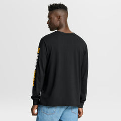 NHL Black Boston Bruins Fanatics Goal Crease Legacy Long Sleeve T-Shirt