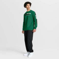 NHL Kelly Green Dallas Stars Fanatics Goal Crease Legacy Long Sleeve T-Shirt