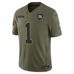 Malik Nabers 2025 Salute to Service Limited Jersey - New York Giants