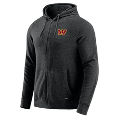 J. Palmer Players Lounge Tri-Blend Full-Zip Hoodie - Washington Commanders