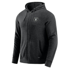J. Palmer Players Lounge Tri-Blend Full-Zip Hoodie - Las Vegas Raiders