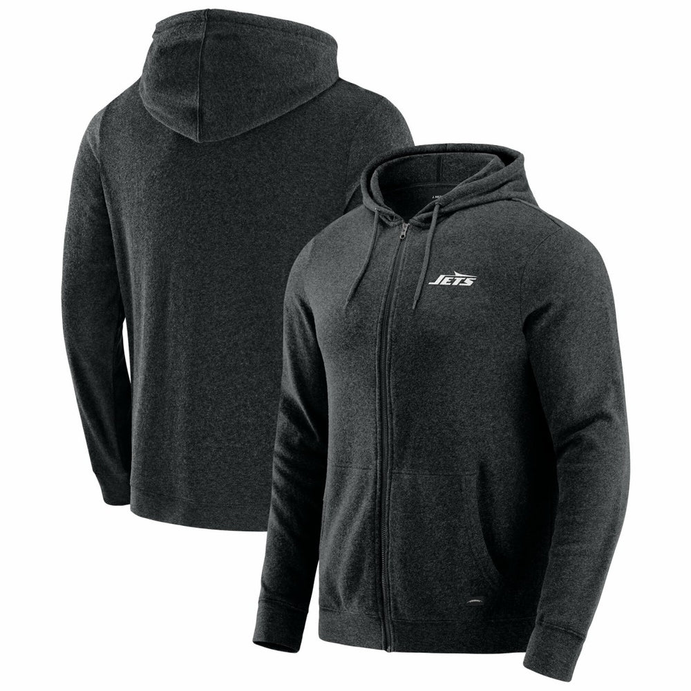 J. Palmer Players Lounge Tri-Blend Full-Zip Hoodie - New York Jets