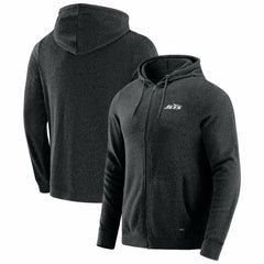 J. Palmer Players Lounge Tri-Blend Full-Zip Hoodie - New York Jets