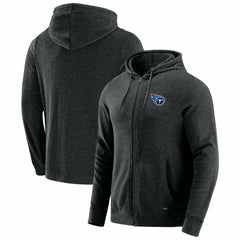 J. Palmer Players Lounge Tri-Blend Full-Zip Hoodie - Tennessee Titans