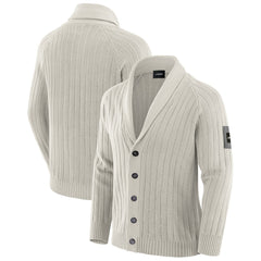 J. Palmer The Playmaker Cardigan Raglan Sweater - New York Jets