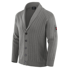 J. Palmer The Playmaker Cardigan Raglan Sweater - New York Giants