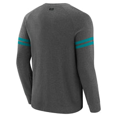 J. Palmer Players Lounge Raglan Tri-Blend Sweatshirt - Miami Dolphins