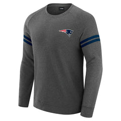 J. Palmer Players Lounge Raglan Tri-Blend Sweatshirt - New England Patriots