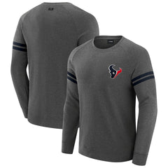 J. Palmer Players Lounge Raglan Tri-Blend Sweatshirt - Houston Texans