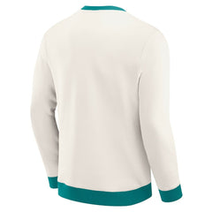 Darius Rucker Collection Colorblock Pullover Sweatshirt - Miami Dolphins