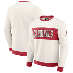 Darius Rucker Collection Colorblock Pullover Sweatshirt - Arizona Cardinals