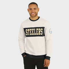 Darius Rucker Collection Colorblock Pullover Sweatshirt - Pittsburgh Steelers
