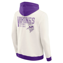 Darius Rucker Collection Distressed Graphics Full-Zip Hoodie - Minnesota Vikings