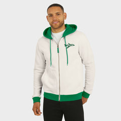 Darius Rucker Collection Distressed Graphics Full-Zip Hoodie - New York Jets