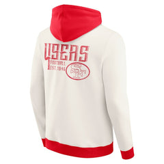 Darius Rucker Collection Distressed Graphics Full-Zip Hoodie - San Francisco 49ers
