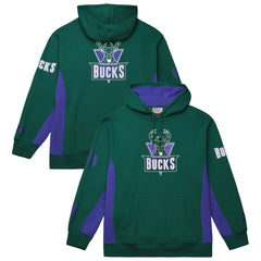 NBA Milwaukee Bucks Hardwood Classics Team Origins Fleece Pullover Hoodie
