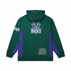 NBA Milwaukee Bucks Hardwood Classics Team Origins Fleece Pullover Hoodie