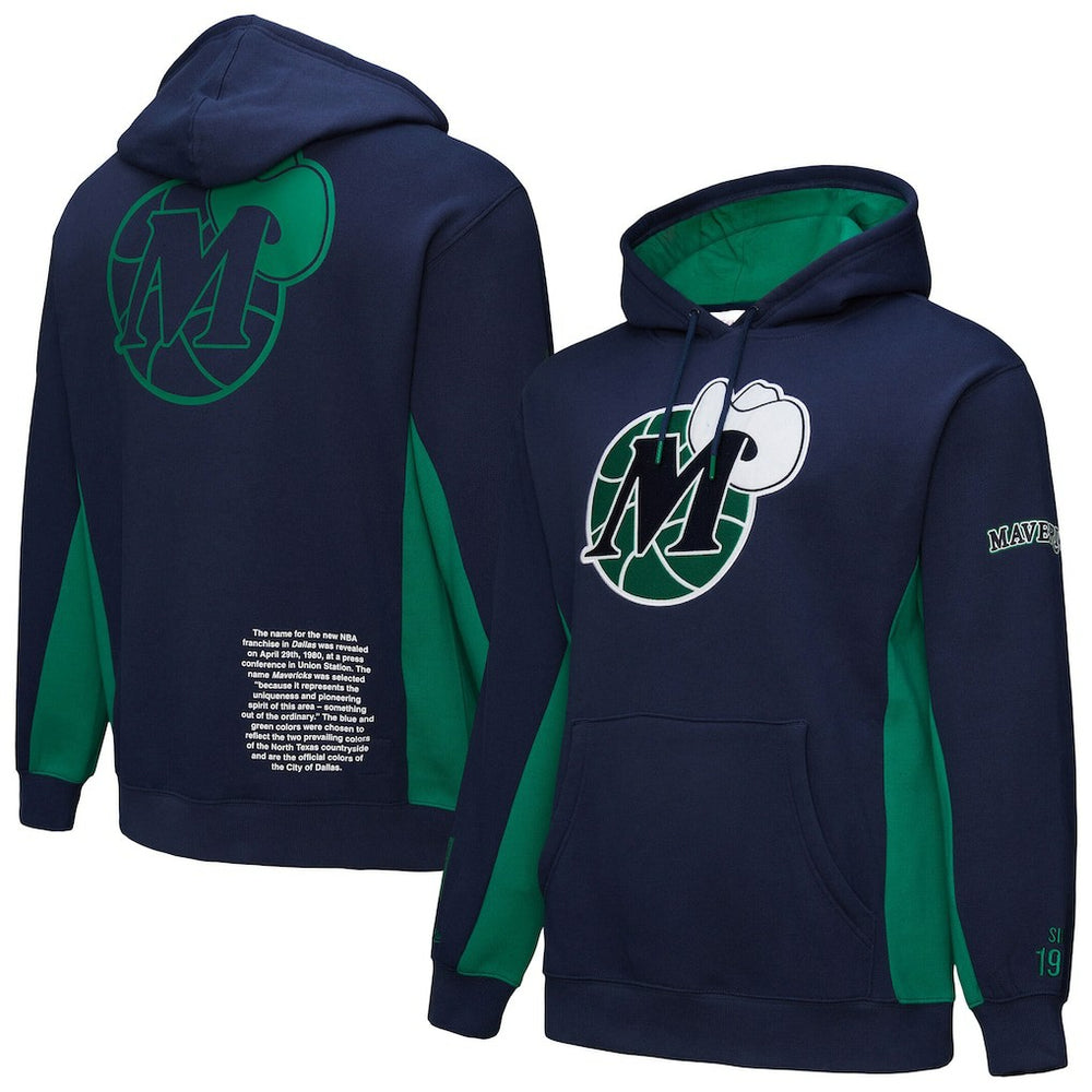 NBA Dallas Mavericks Hardwood Classics Team Origins Fleece Pullover Hoodie sale