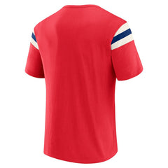 MLB Philadelphia Phillies Darius Rucker Collection by Fanatics Distressed Sleeve Stripe T-Shirt