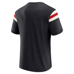 MLB Arizona Diamondbacks Darius Rucker Collection by Fanatics Distressed Sleeve Stripe T-Shirt