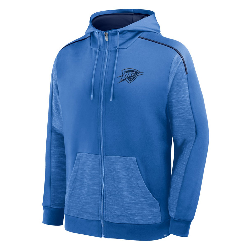 NBA Oklahoma City Thunder Back Door Cut Play Defender Full-Zip Hoodie