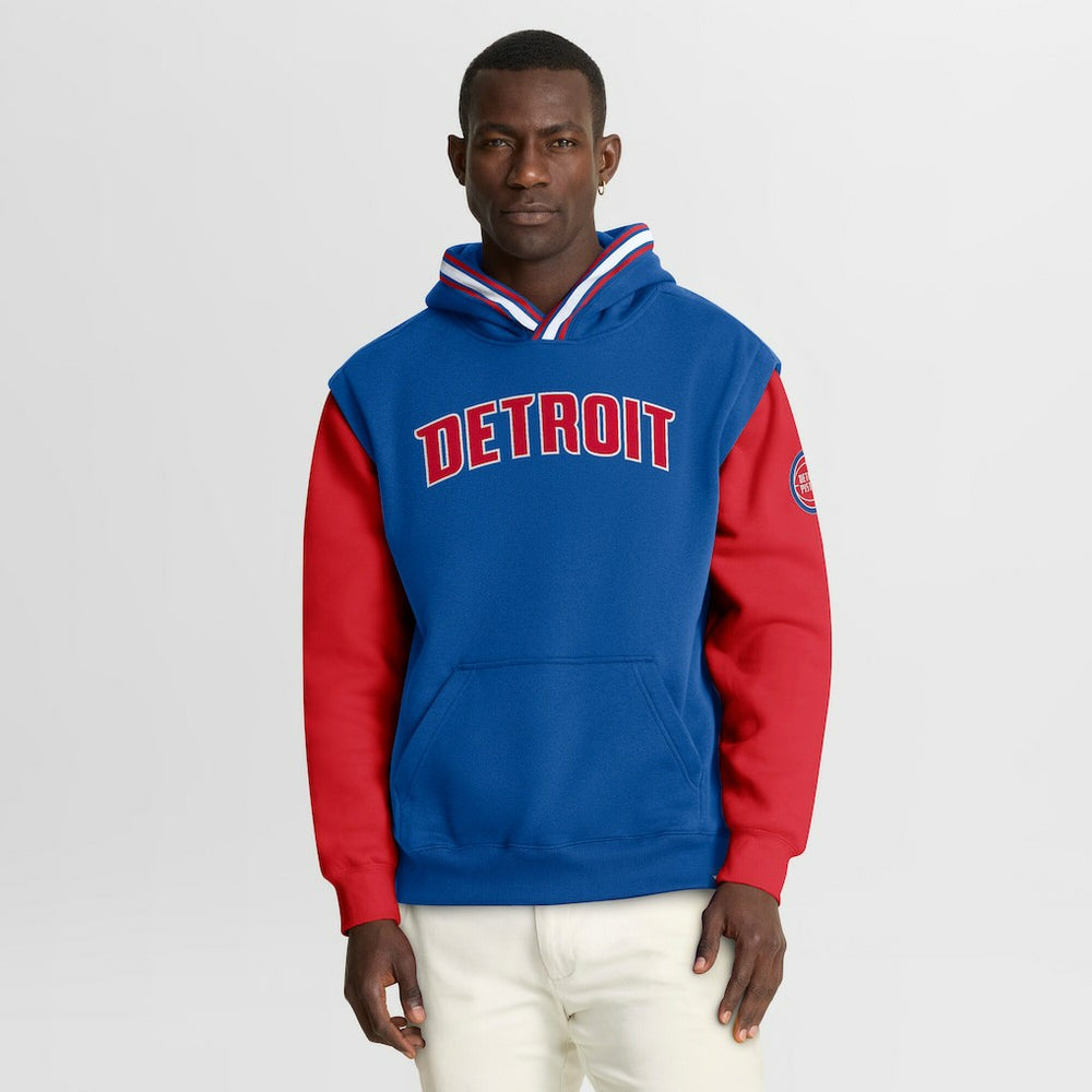 NBA Detroit Pistons Half Court Shot Clock Fastbreak Hoodie sale