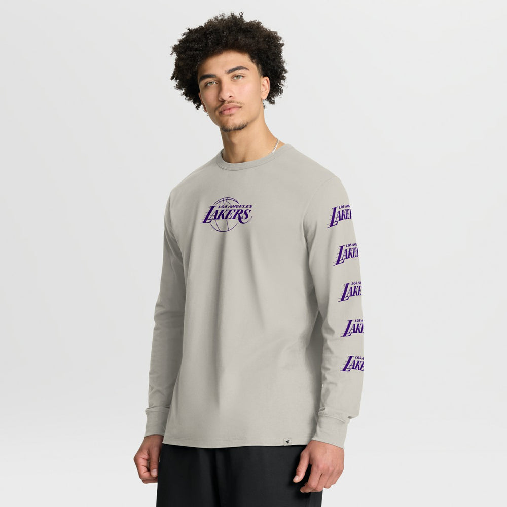 NBA Los Angeles Lakers Crossover Collection Ball Screen Action Premium Long Sleeve T-Shirt
