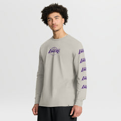 NBA Los Angeles Lakers Crossover Collection Ball Screen Action Premium Long Sleeve T-Shirt