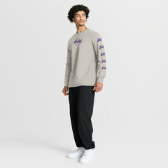 NBA Los Angeles Lakers Crossover Collection Ball Screen Action Premium Long Sleeve T-Shirt