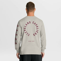 NBA Cleveland Cavaliers Crossover Collection Ball Screen Action Premium Long Sleeve T-Shirt sale