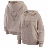 NBA Milwaukee Bucks WEAR by Erin Andrews Women's Washed Pullover Crewdie