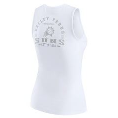 NBA Phoenix Suns WEAR by Erin Andrews Women's Rib-Knit Henley Tank Top