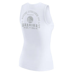 NBA Golden State Warriors WEAR by Erin Andrews Women's Rib-Knit Henley Tank Top sale