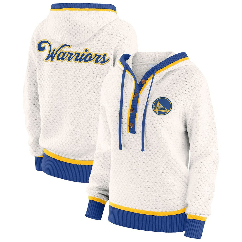 NBA Golden State Warriors WEAR by Erin Andrews Women's Plus Size Hoodie Sweater sale