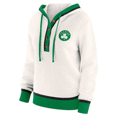 NBA Boston Celtics WEAR by Erin Andrews Women's Plus Size Hoodie Sweater