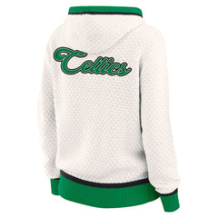 NBA Boston Celtics WEAR by Erin Andrews Women's Plus Size Hoodie Sweater
