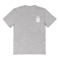 Argentina National Team Vive La Fete Women's Impressions Artwork T-Shirt - Heather Gray