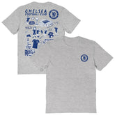 Chelsea Vive La Fete Women's Impressions Artwork T-Shirt - Heather Gray