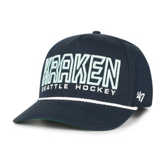 NHL Deep Sea Blue Seattle Kraken '47 Byline Hitch Adjustable Hat