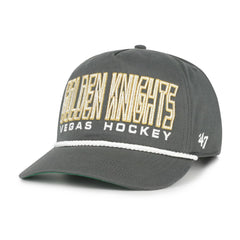 NHL Charcoal Vegas Golden Knights '47 Byline Hitch Adjustable Hat