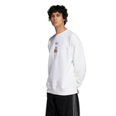 Real Madrid Lifestyler Sweatshirt - Adidas White