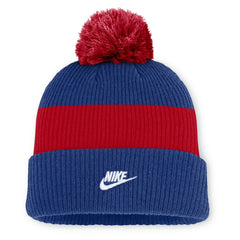 MLB Chicago Cubs Nike Cooperstown Collection Peak Standard Cuffed Knit Hat with Pom