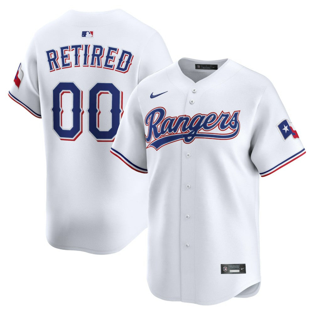 MLB Texas Rangers Nike Home Limited Pick-A-Player Retired Roster Jersey