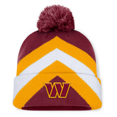 Women's Cornerback Cuffed Knit Hat with Pom - Washington Commanders