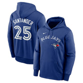 MLB Anthony Santander Toronto Blue Jays Nike Name & Number Performance Pullover Hoodie